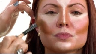 Contouring - face slimming technique